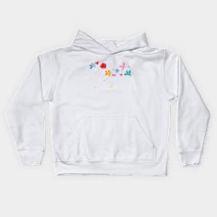 Spring flowers Kids Hoodie